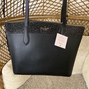 Kate Spade Black Tote Bag